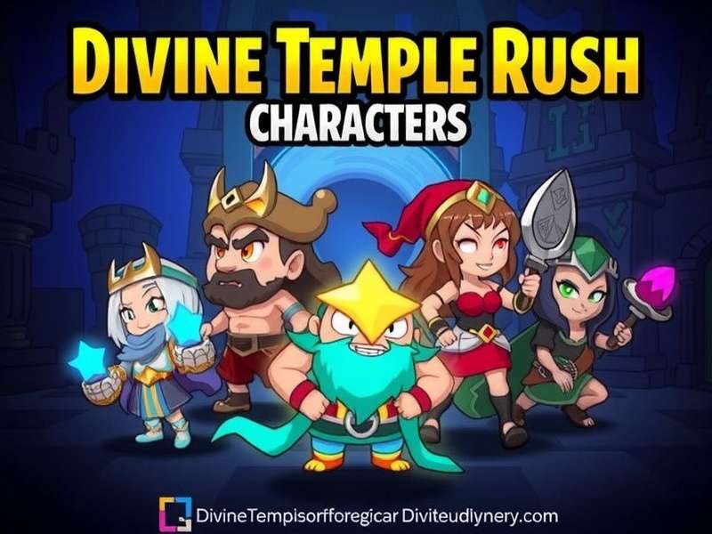 Divine Temple Rush Characters
